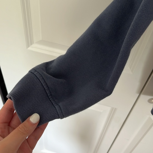 Men’s Vineyard Vines 3/4 Zip Blue and Pink Sweater Size X/S - Picture 3 of 8